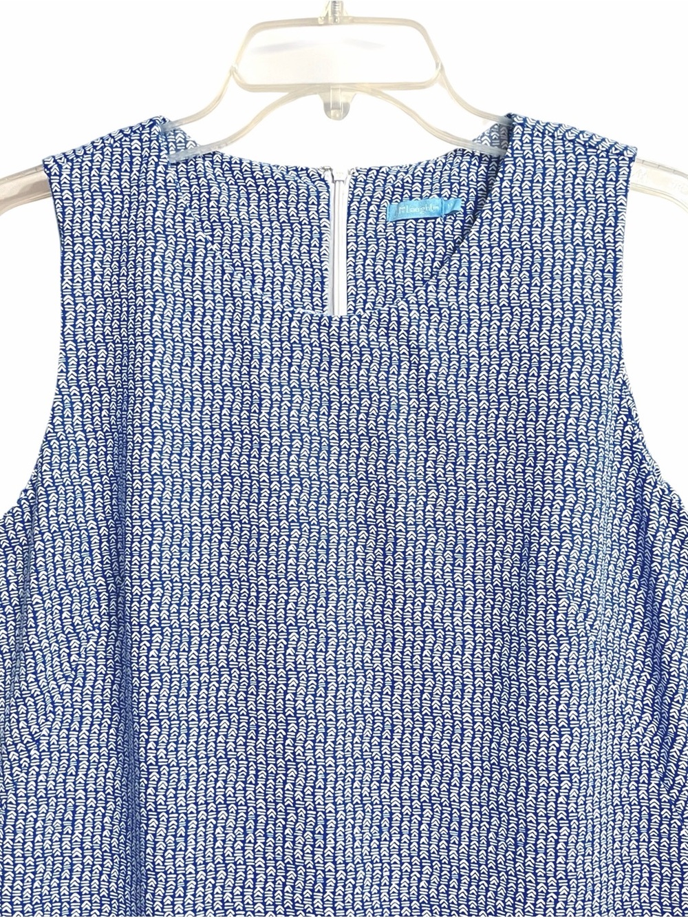 J. McLaughlin Euro Summer Catalina Cloth Sheath Dress M Stretch Coastal Preppy - Picture 2 of 7